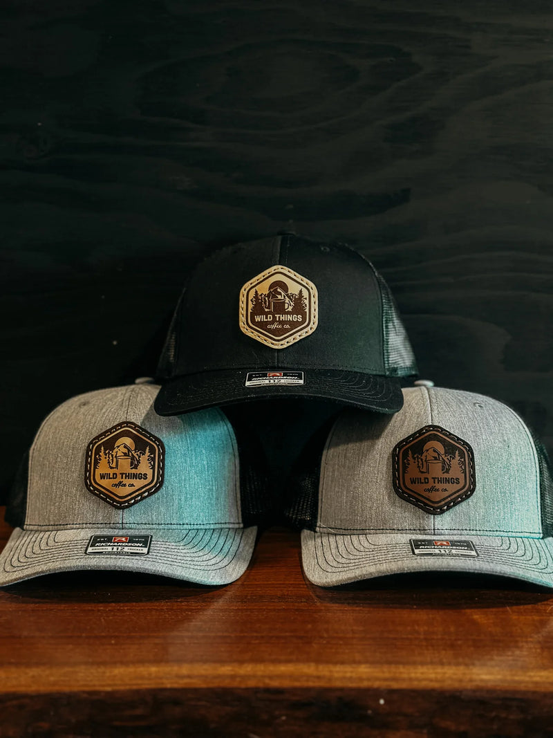 Leather Patch Hat